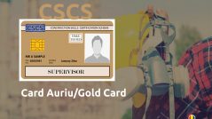 Carduri CSCS - Card Auriu CSCS - Gold CSCS Card - Calificari NVQ
